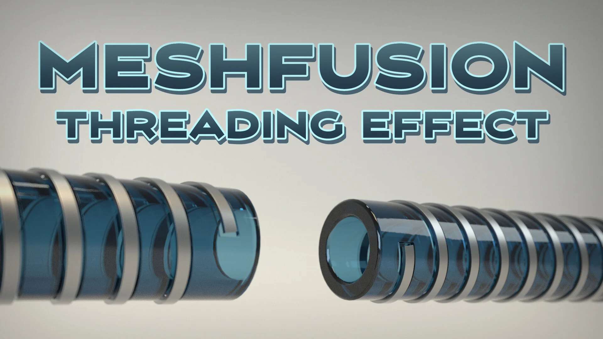 Modo | MeshFusion | Emboss Threading