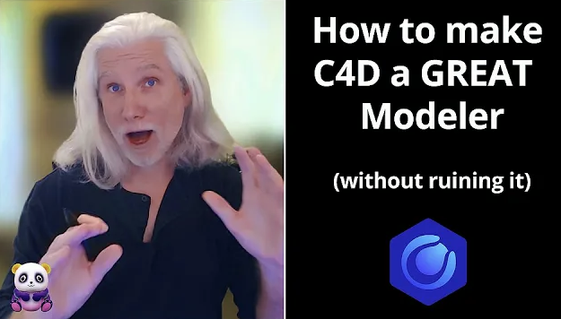How to make C4D a GREAT Modeler