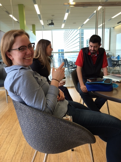 Congrats on passing the QE, Naomi!