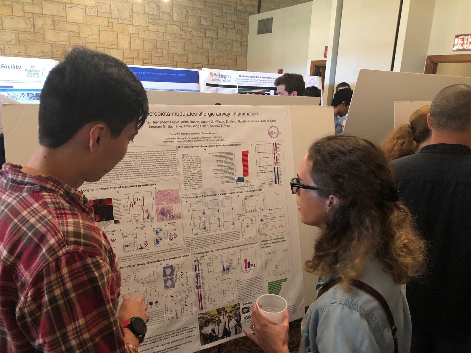 Poster presentation at Micro Retreat