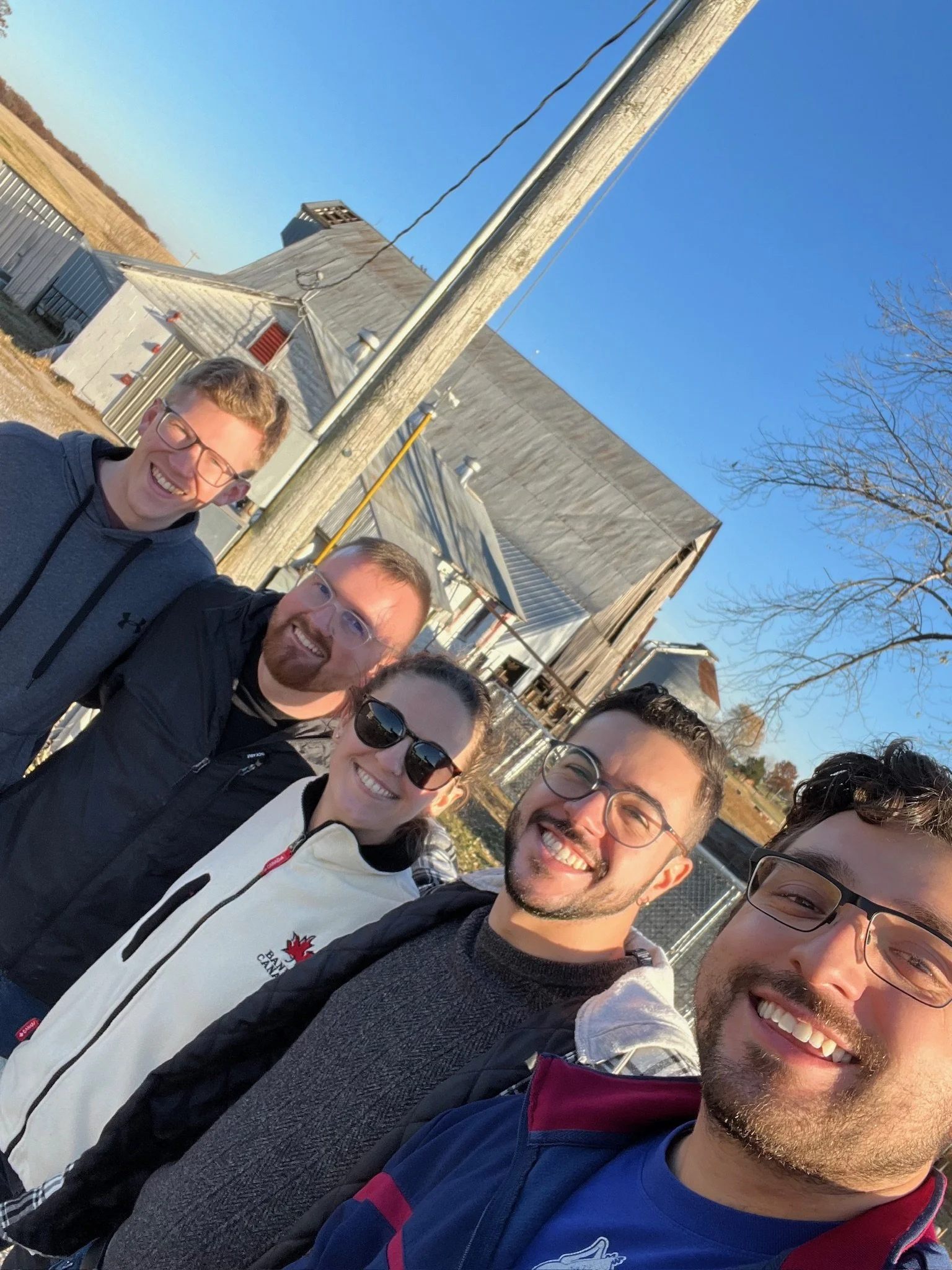 The Kau Lab visits Dayne's farm 2023