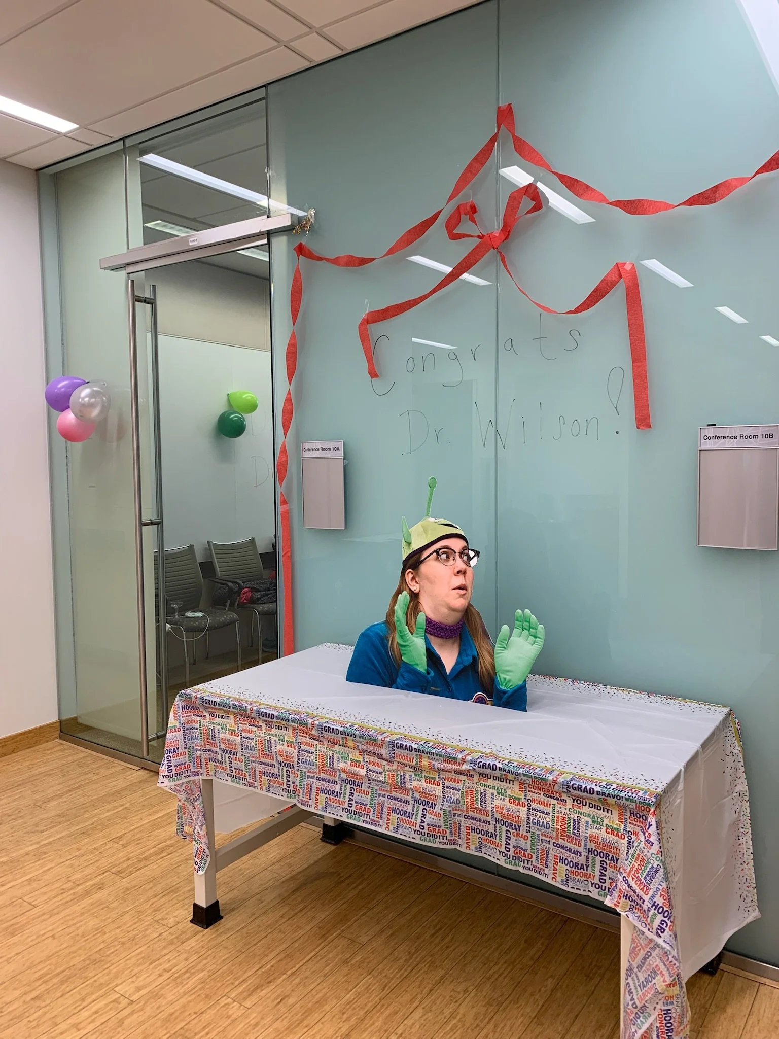 Nermagerd she's graduated!