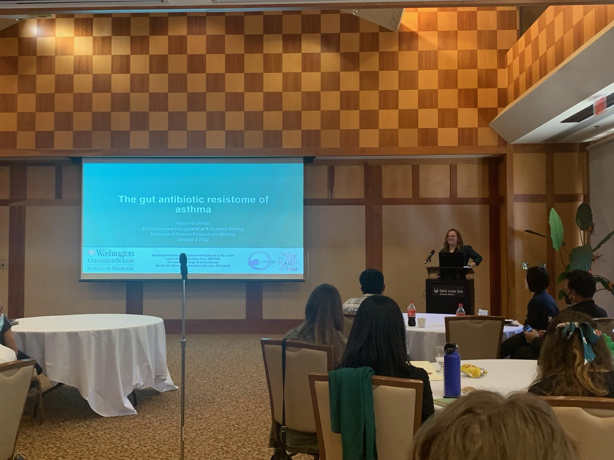 Naomi presents at mDIVE