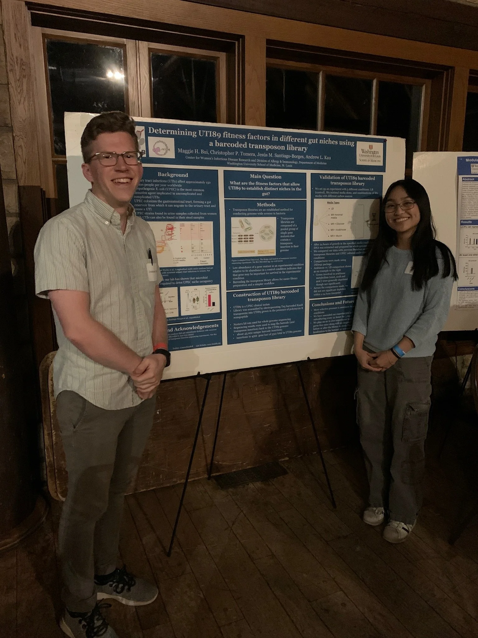 Maggie and Christopher at Micro Retreat 2024