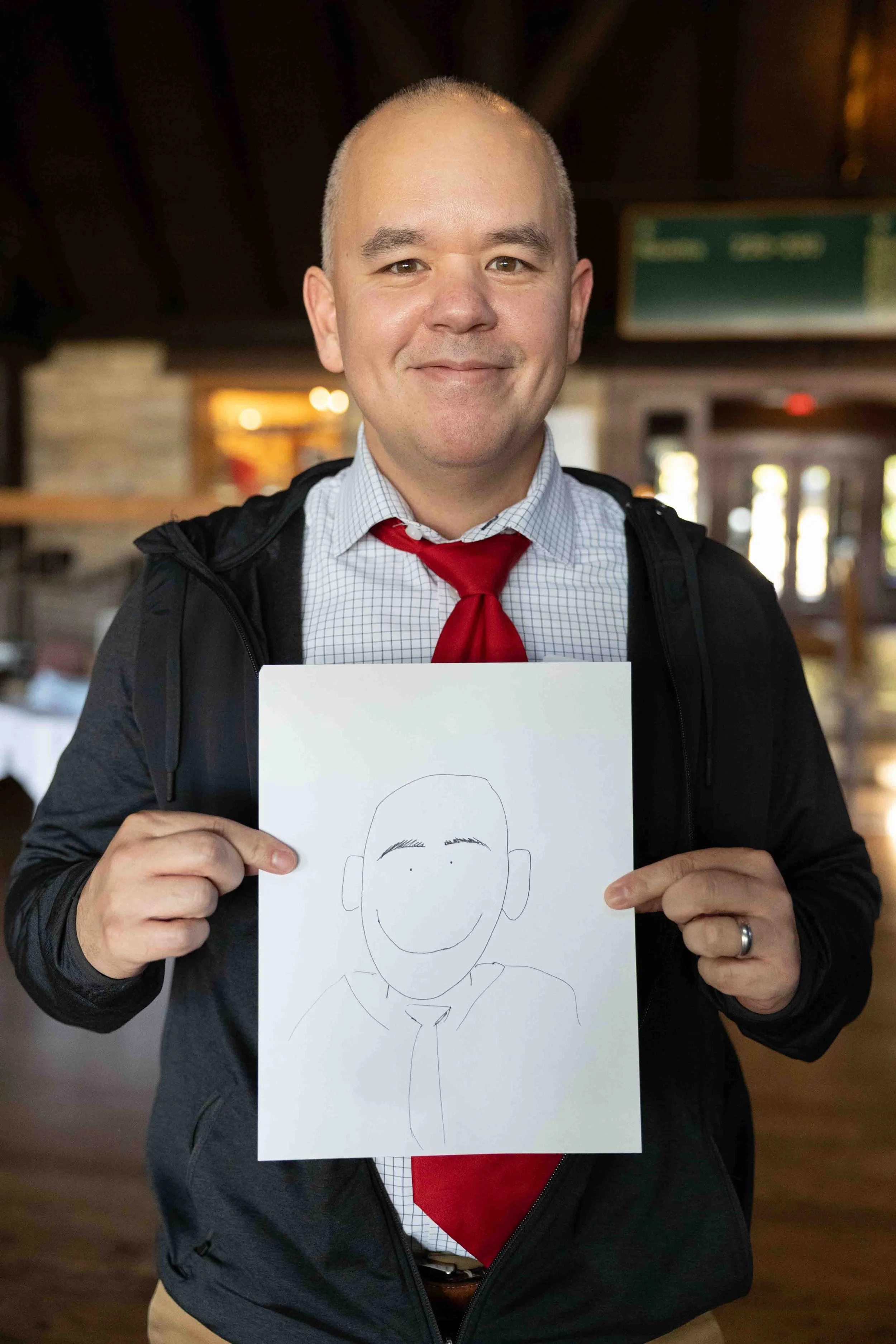 1st place winner: Andy's portrait