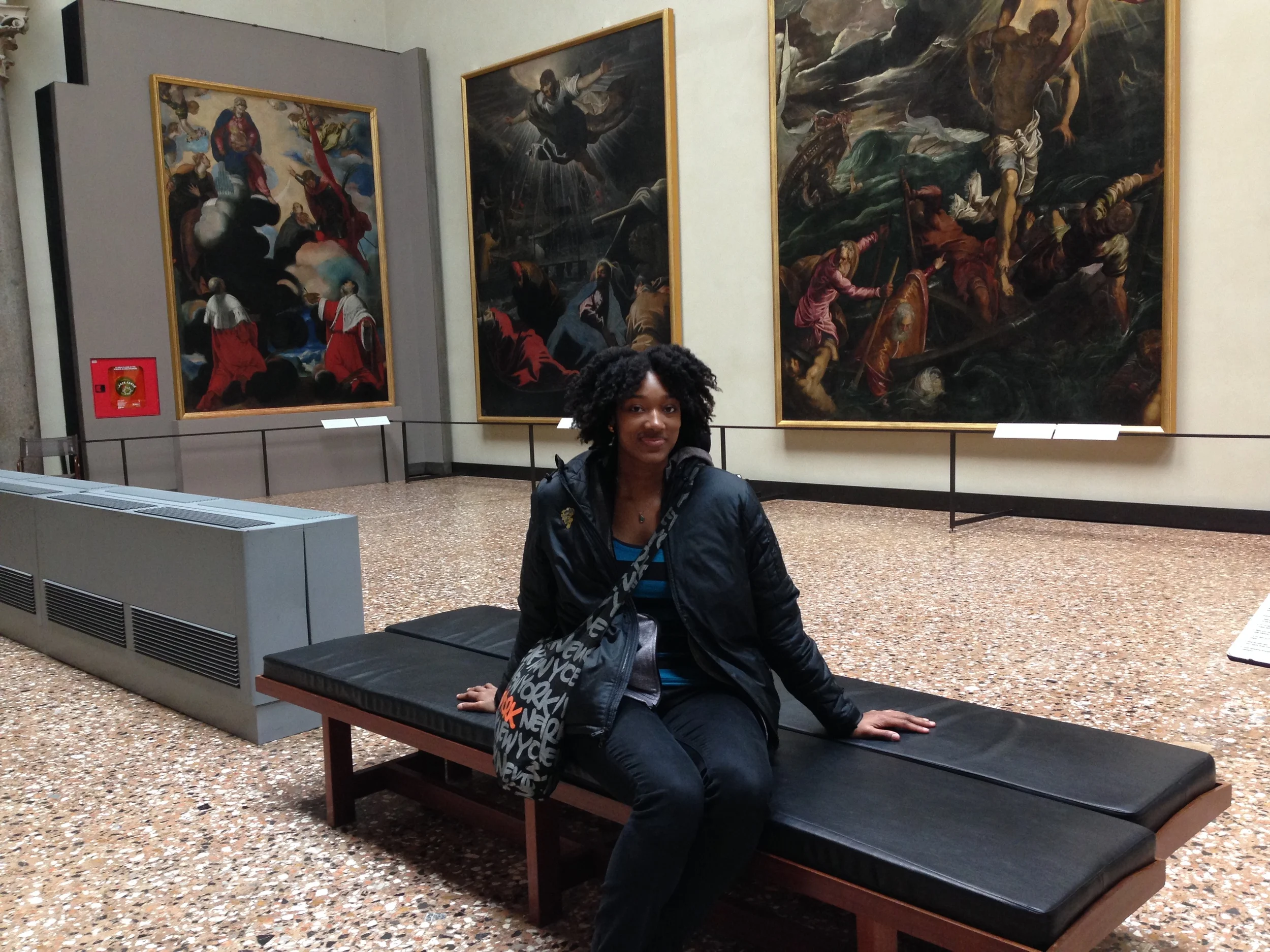  These painting are huge!