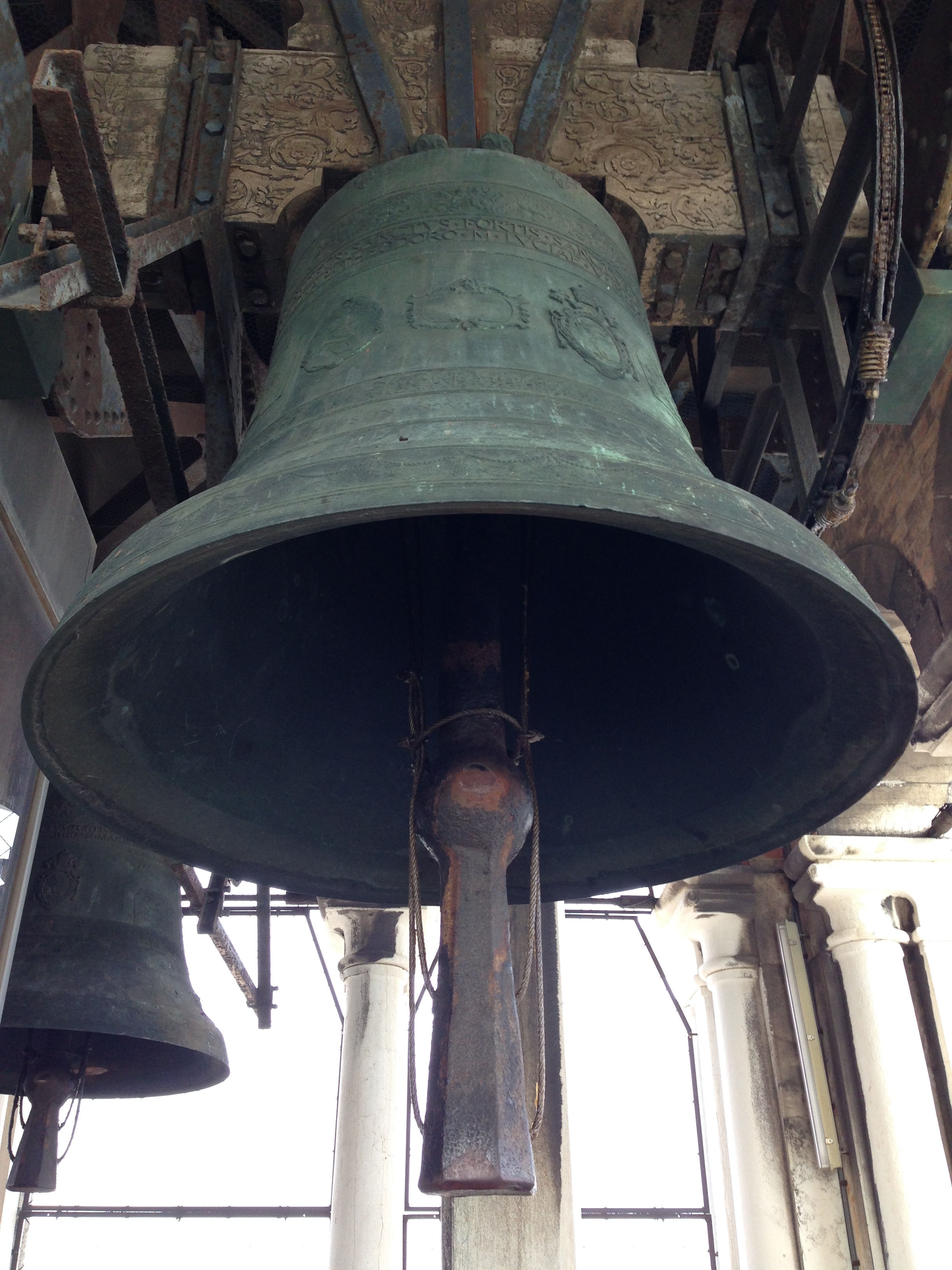 The bells from the bell tower.
