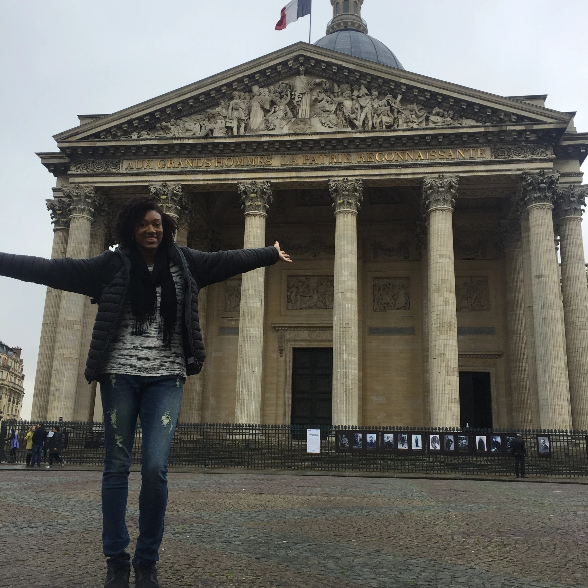 Ladies and gentlemen, The Pantheon! Also rocking my Talltique jeans here!