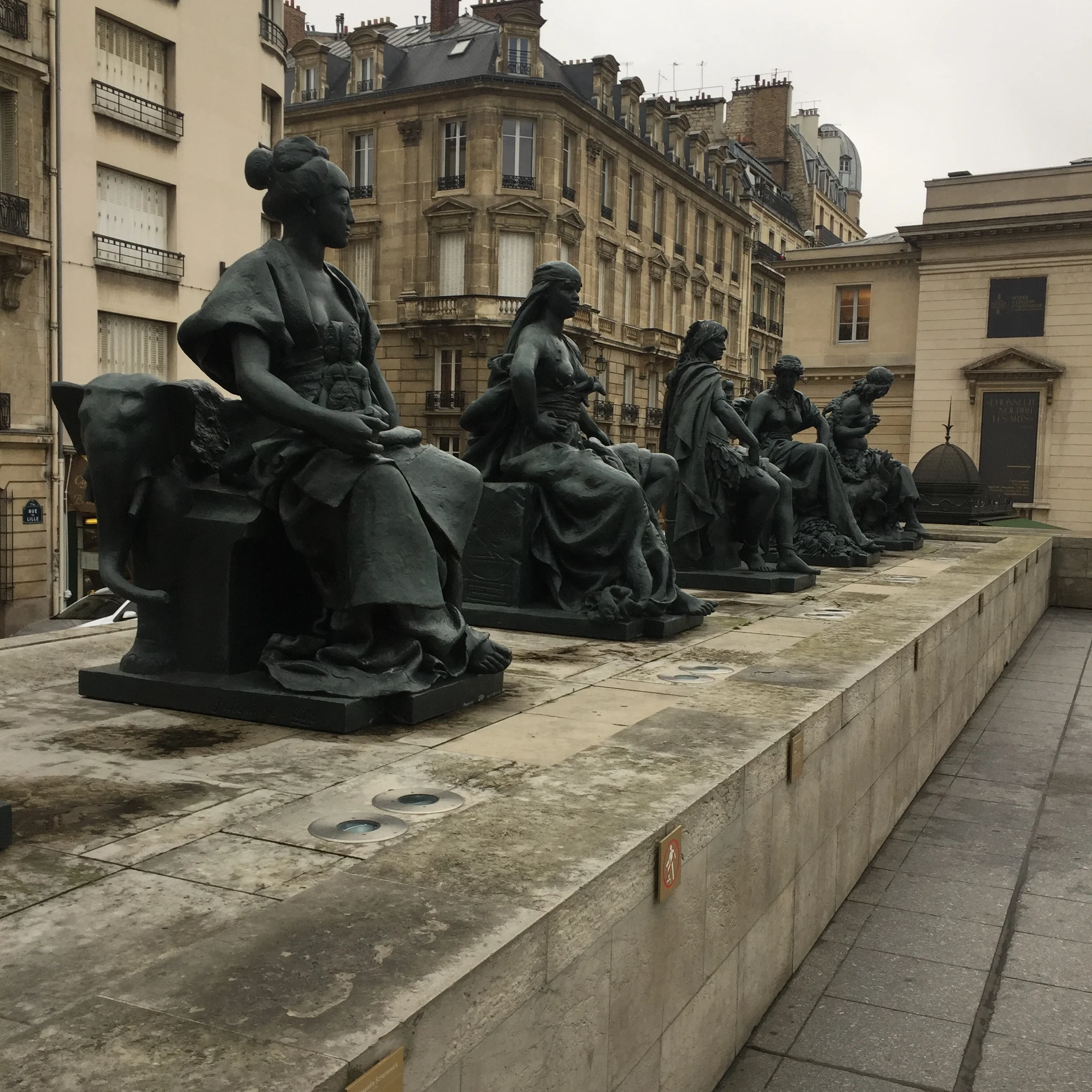 Views outside the Musee d'Orsay