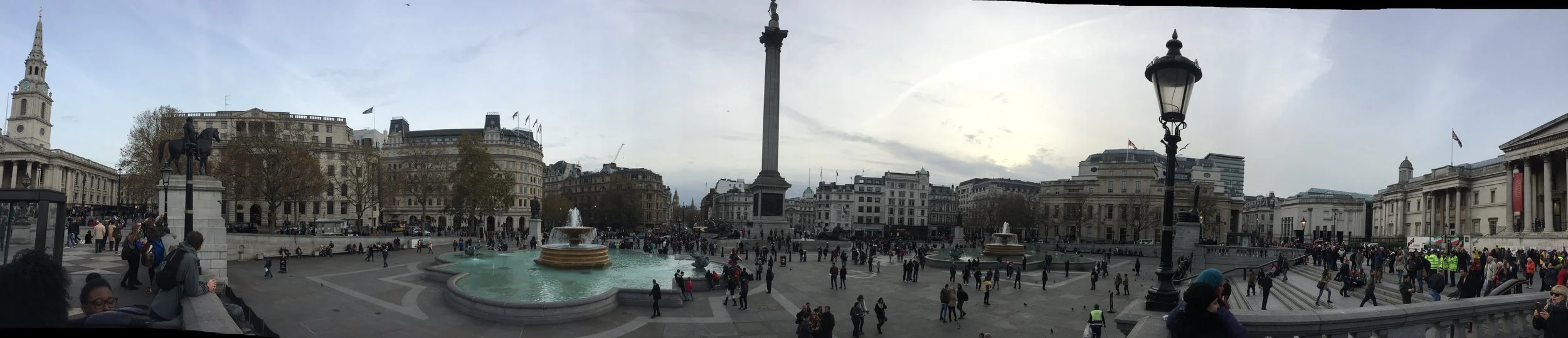 Trafalgar Square!