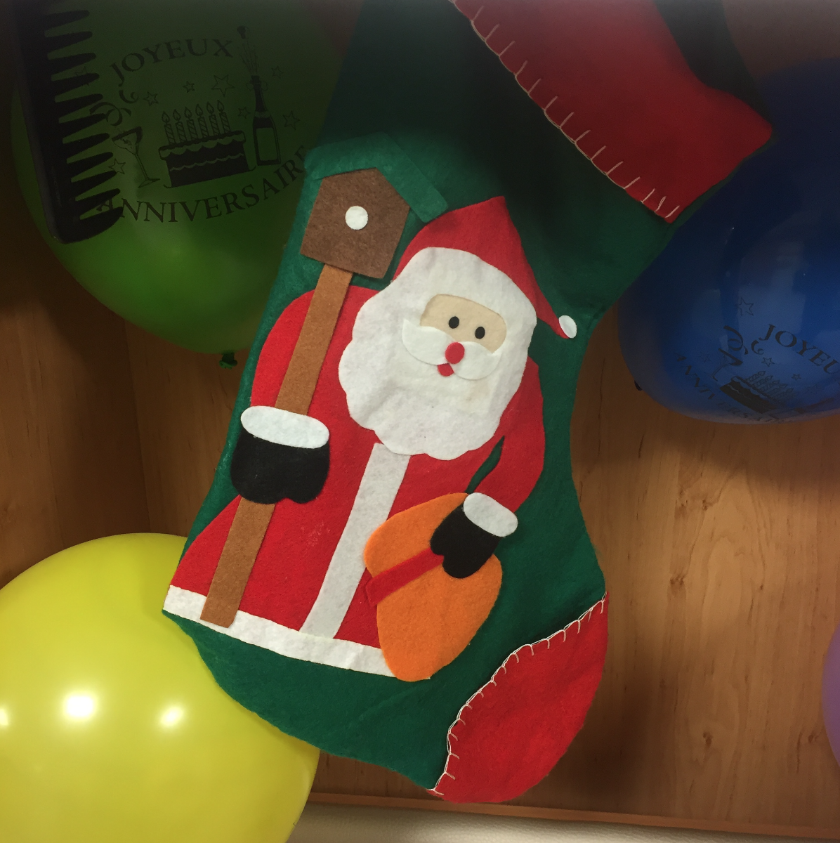 Santa Clause stocking!