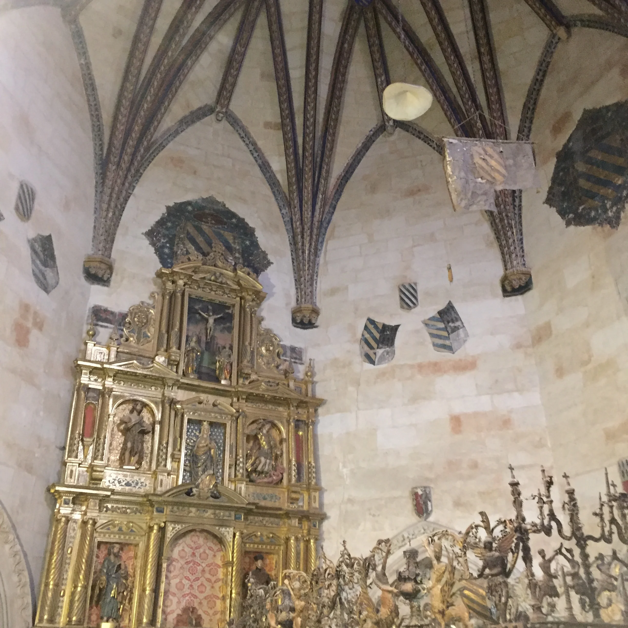 Some ceiling and wall art.