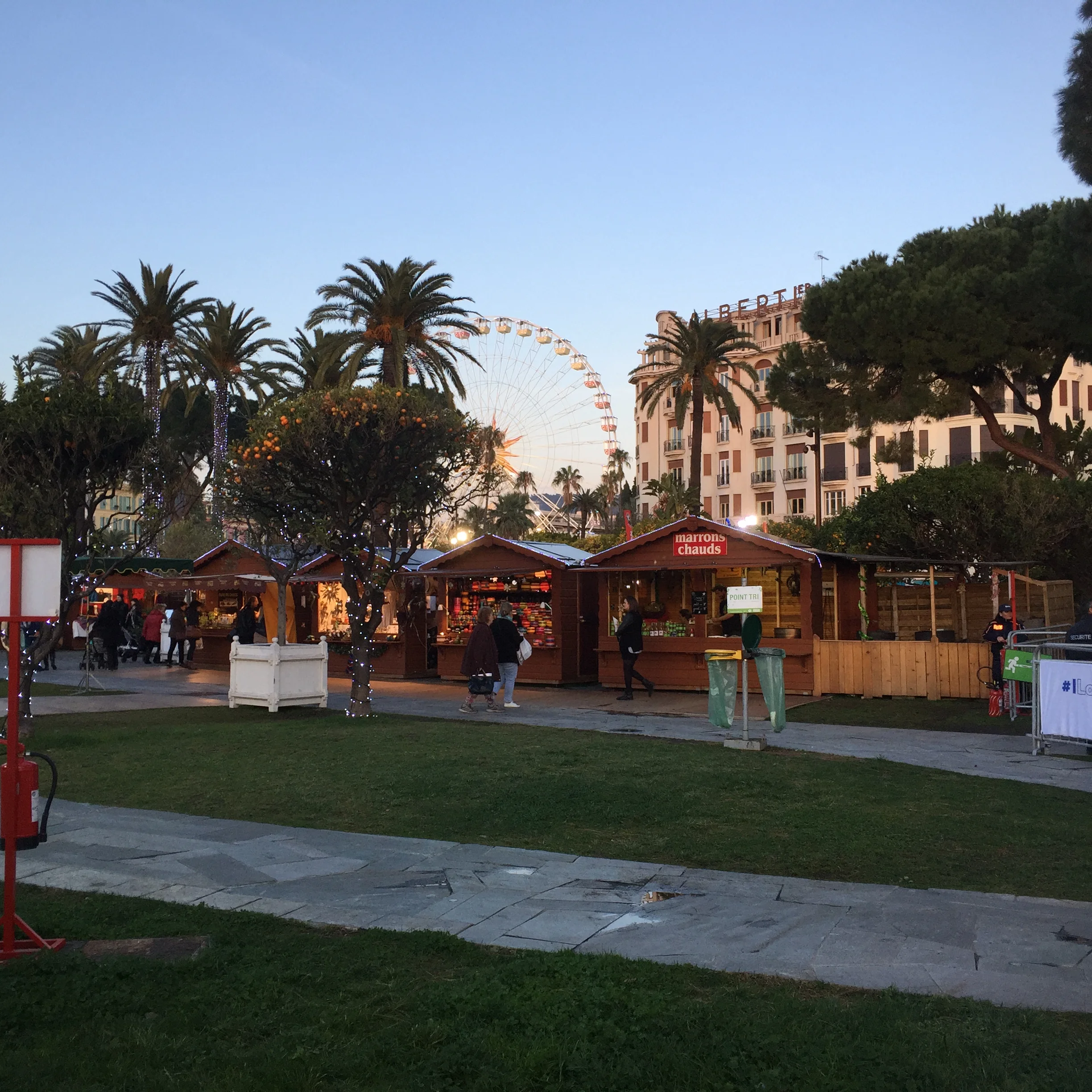 The Christmas market!