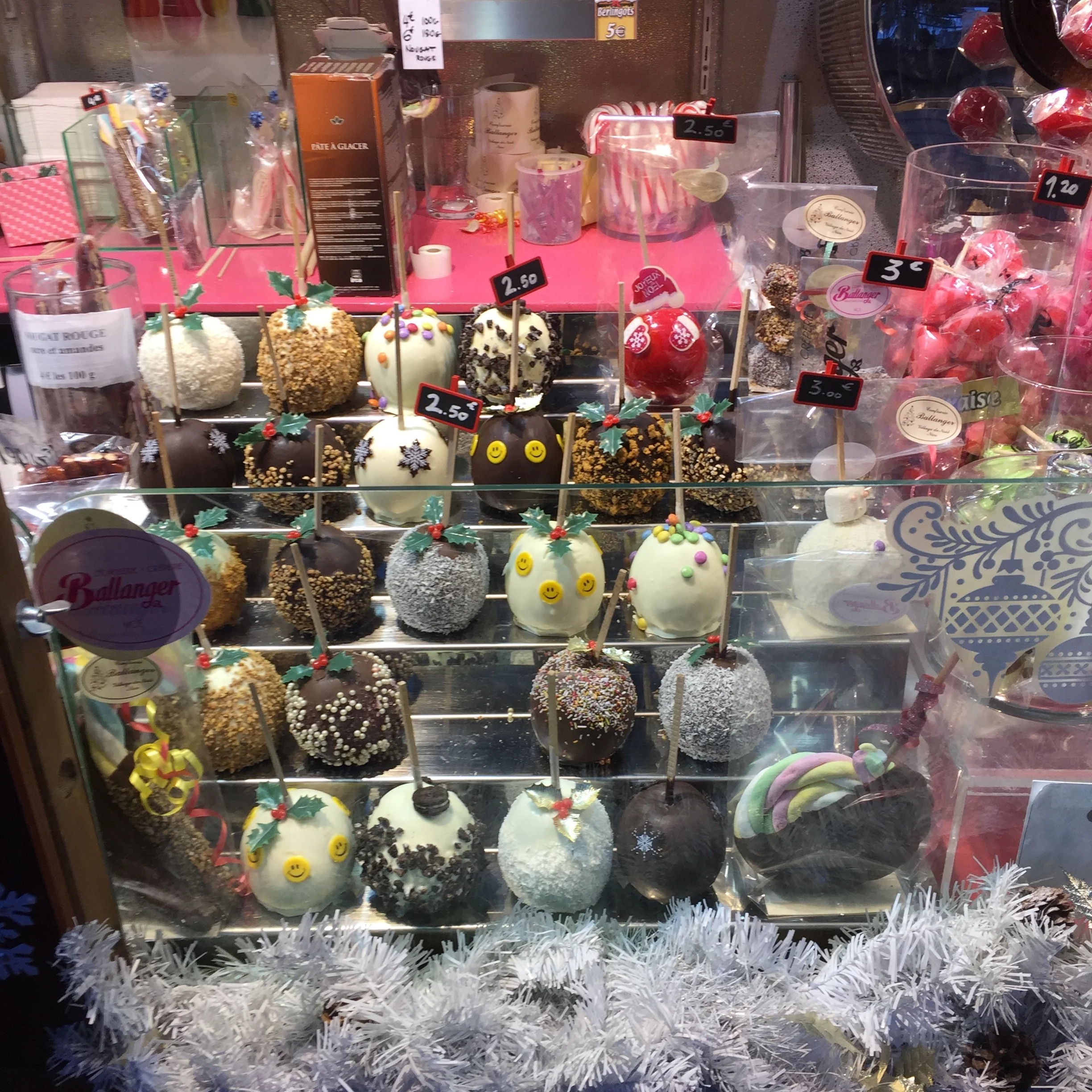 So many treats to choose from.