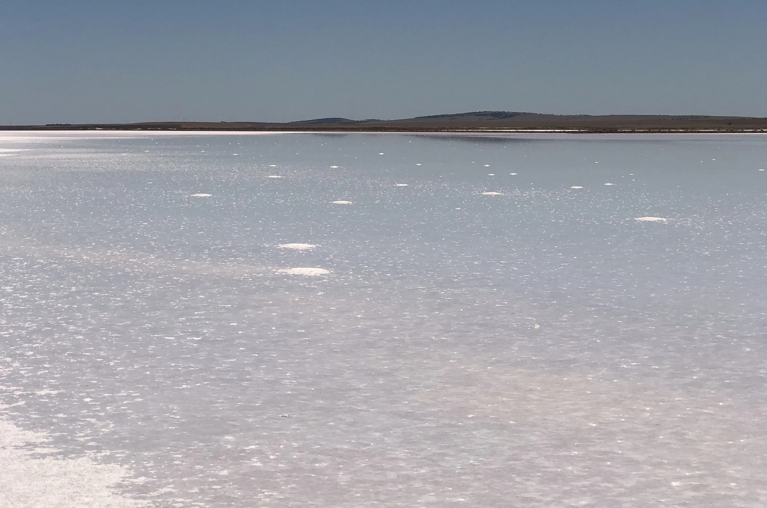 Lake Bumbunga, that you? You’re looking kinda pale.