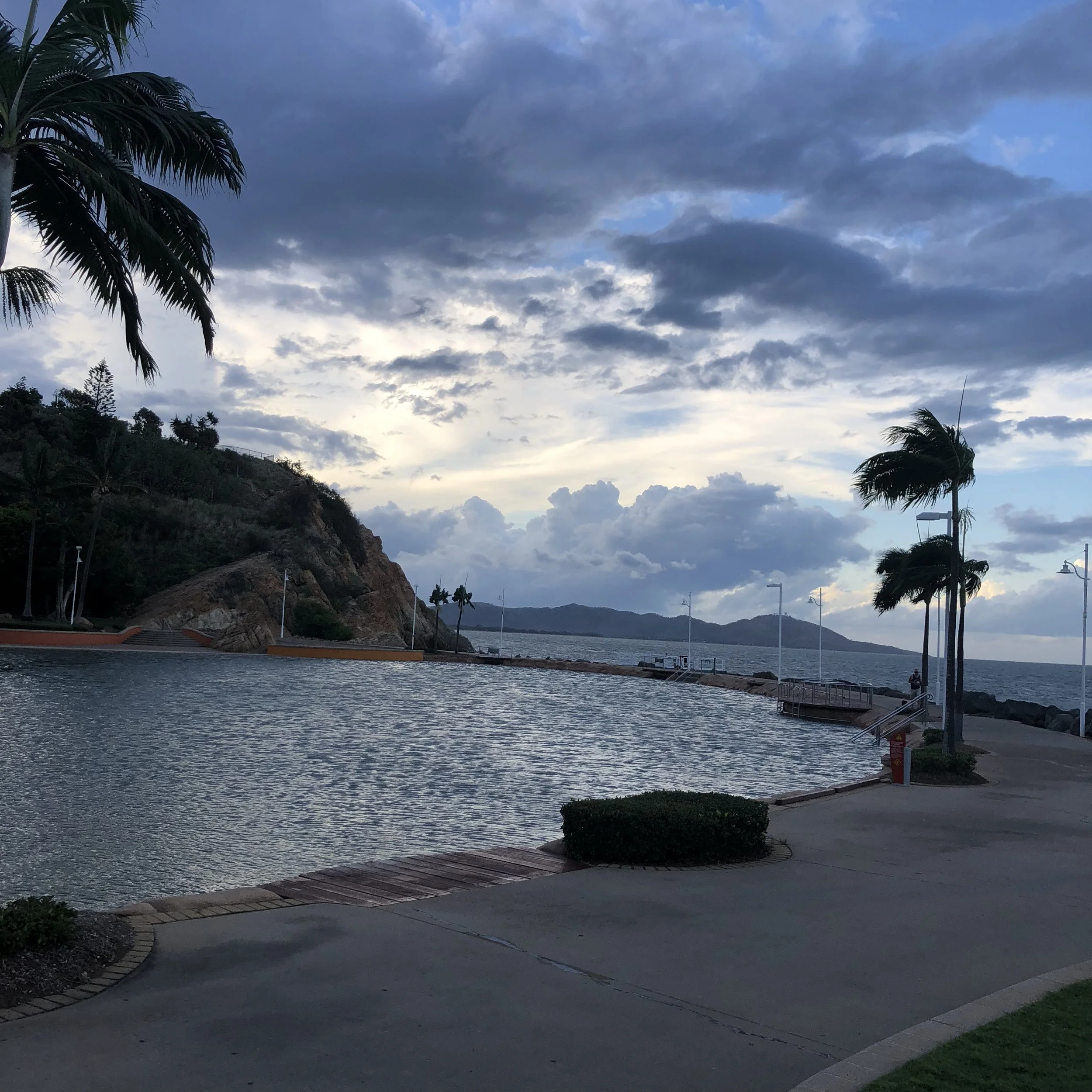 The strand Pool. Take in the sky, just breathtaking!