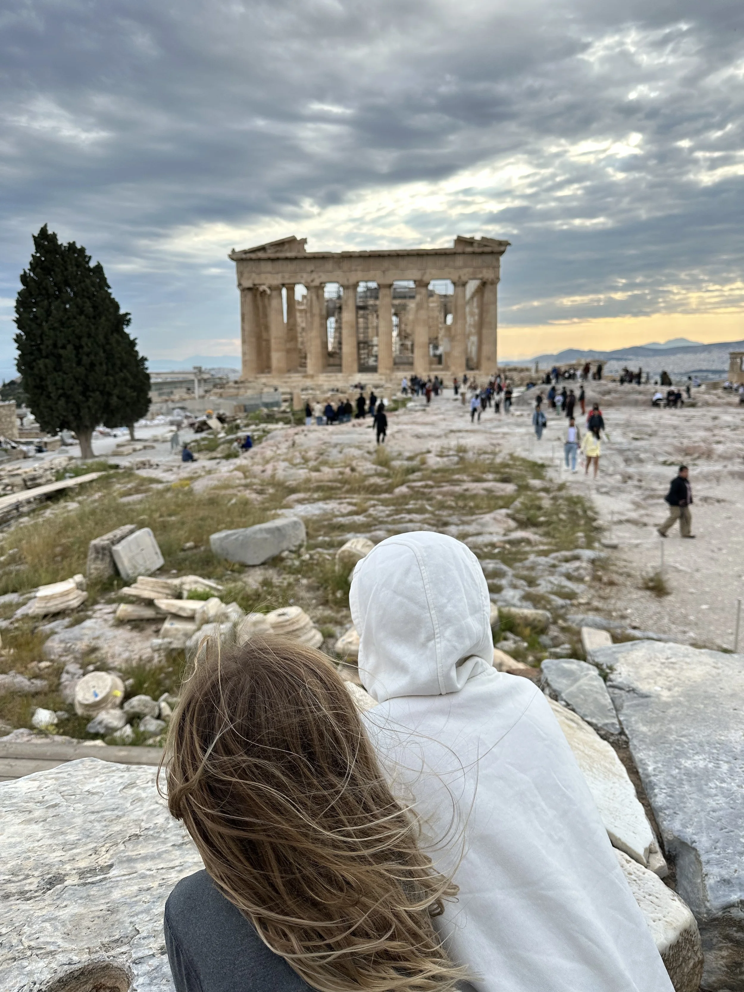 The Fredette Family travelling abroad