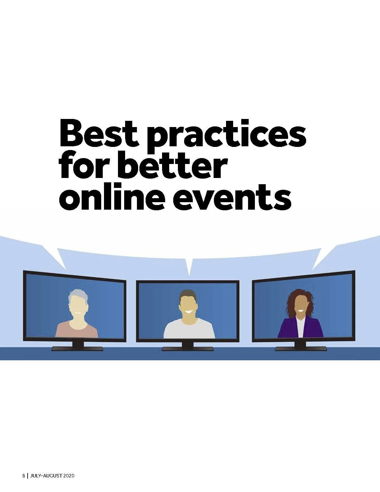Best practices for better online events
