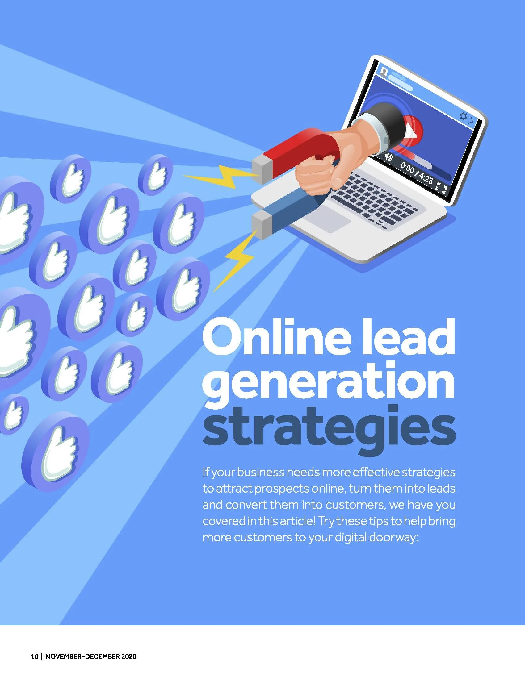 Online lead generation strategies