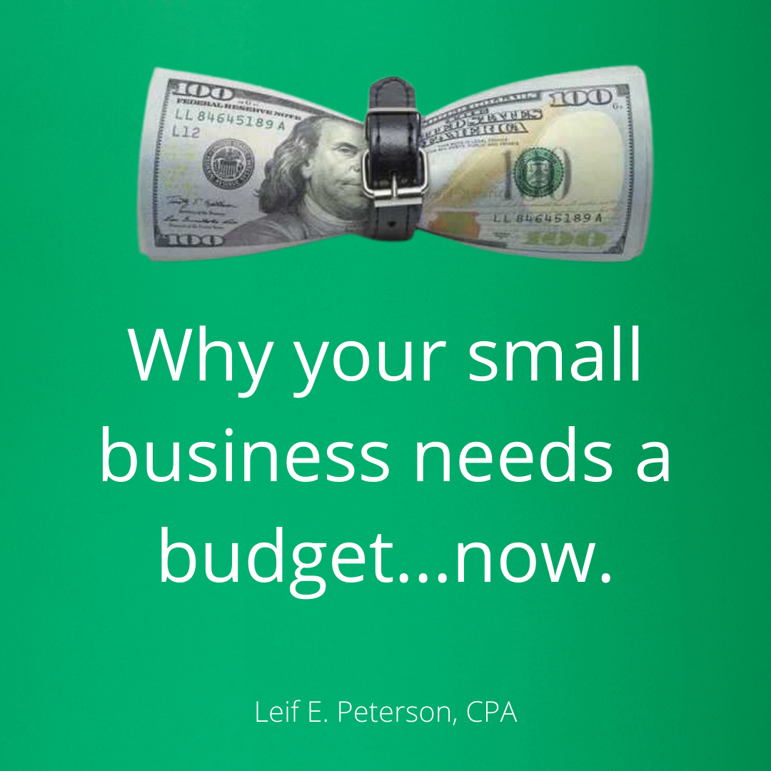Why your small business needs a budget.....now