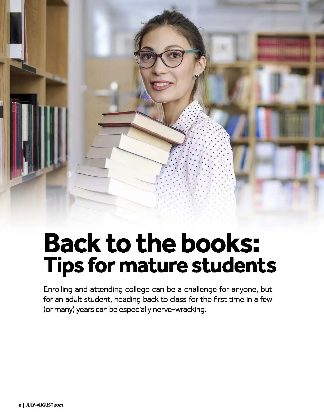 Back to the books: Tips for mature students