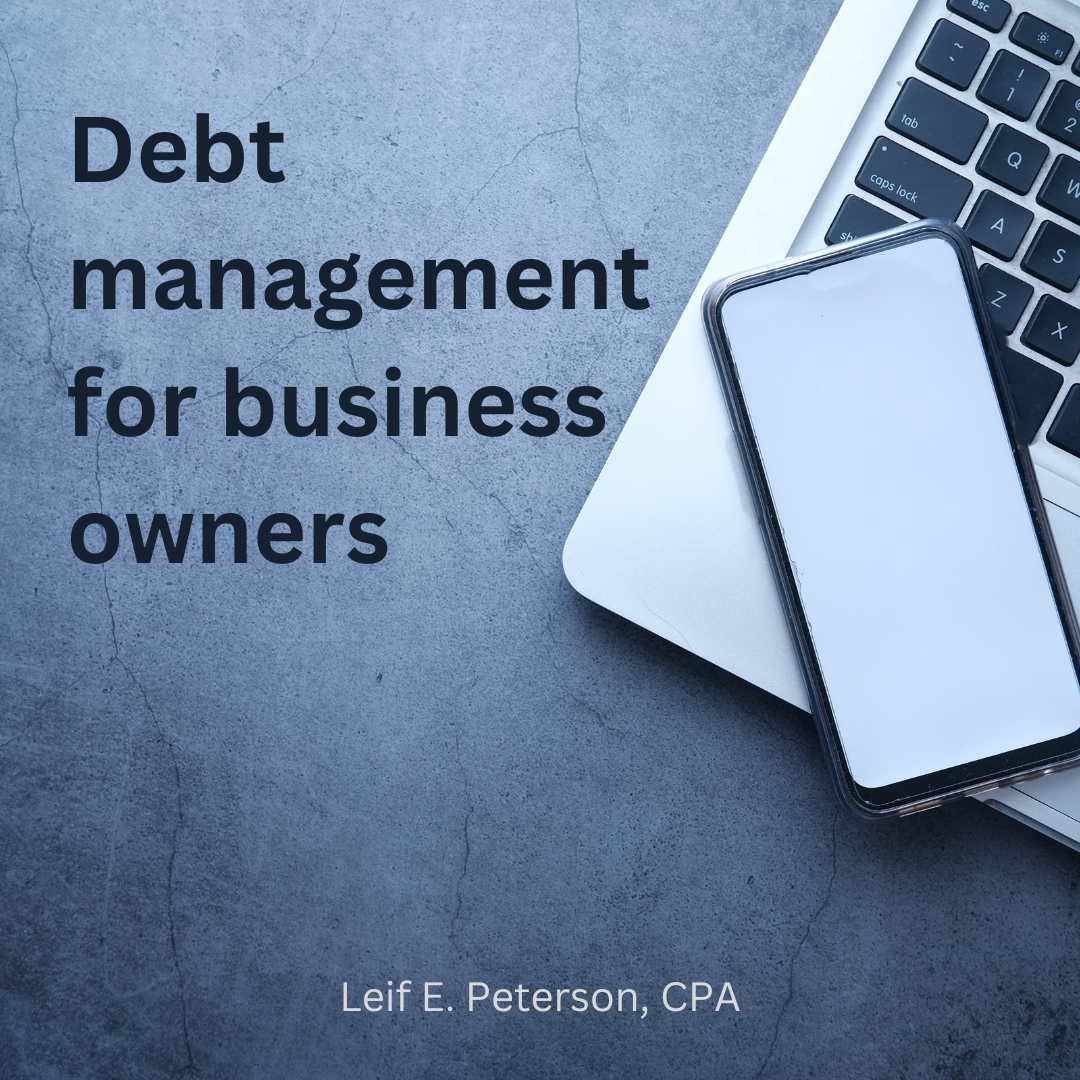 Debt management for business owners