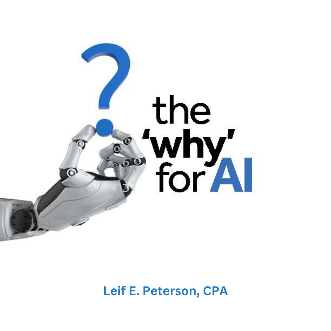 The why for AI