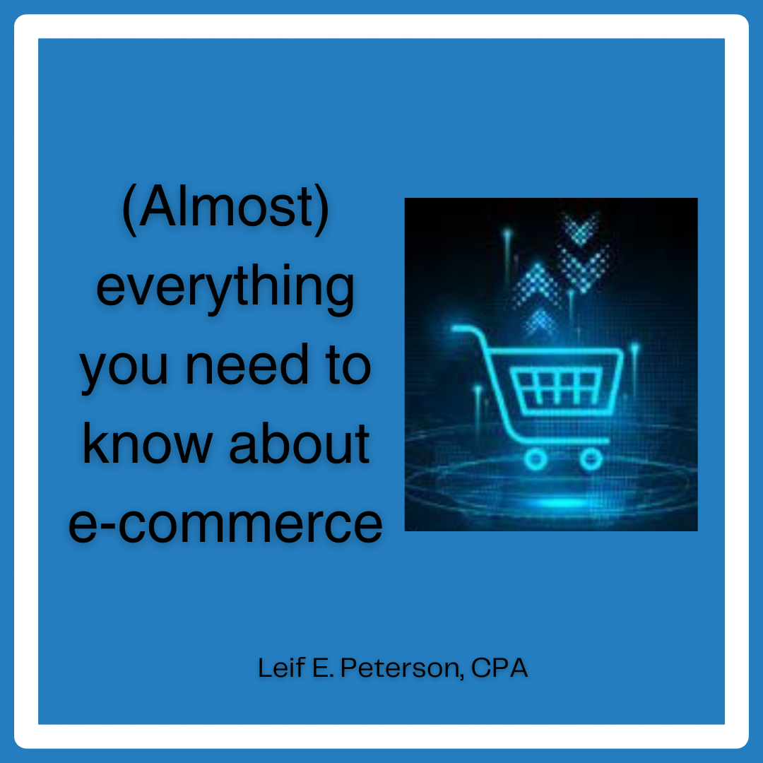 (Almost) Everything you need to know about e-commerce