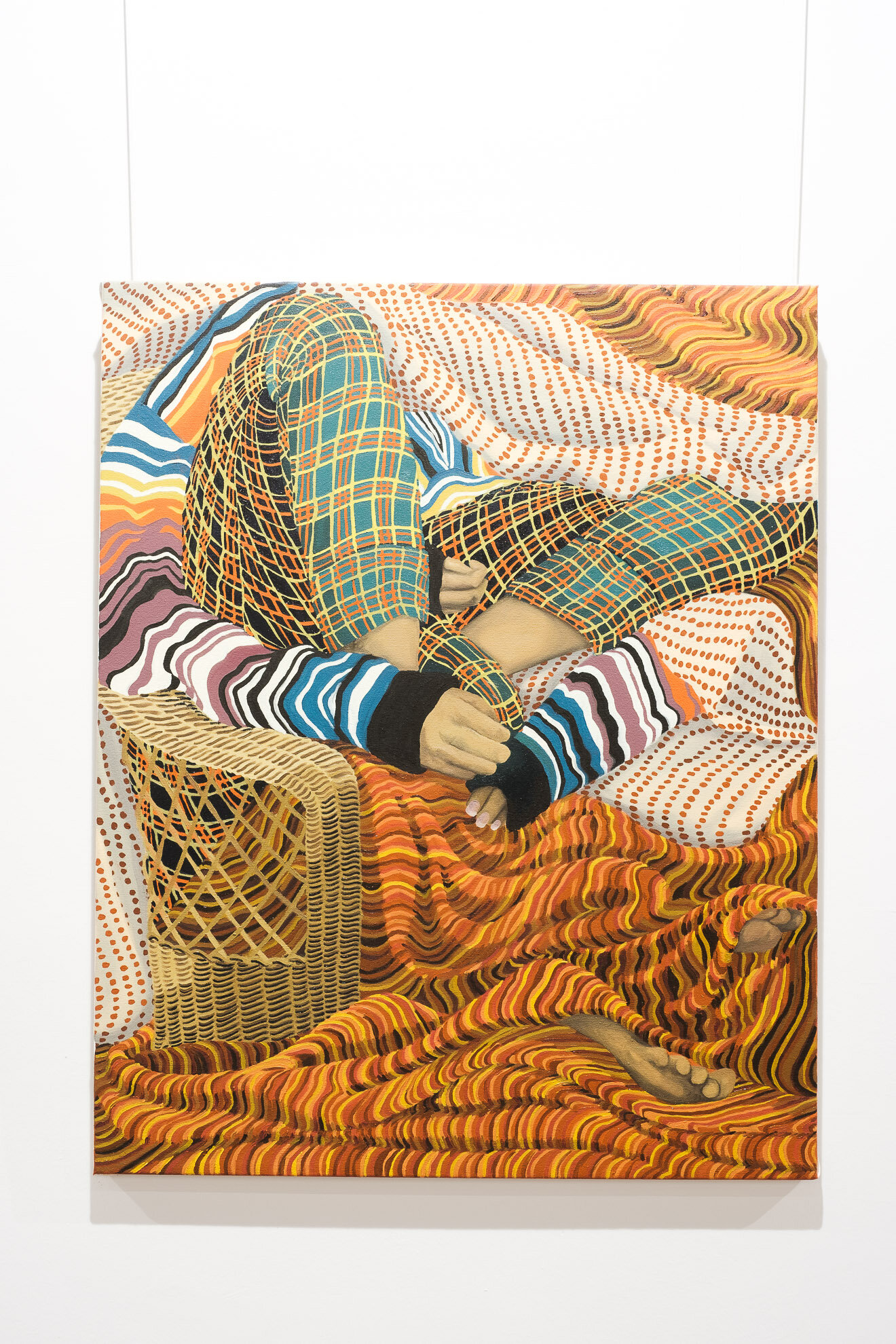   Malaika , 2019, oil on canvas, 64x75 cm 