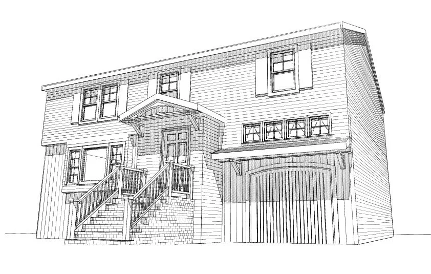 Marblehead Home Exterior Rendering