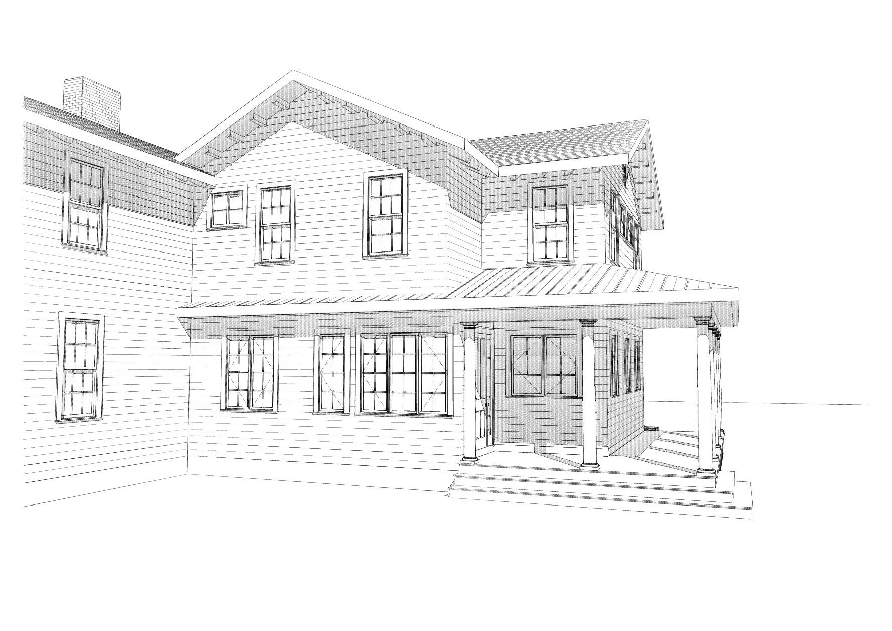 Swampscott Renovation Design Sketch 2