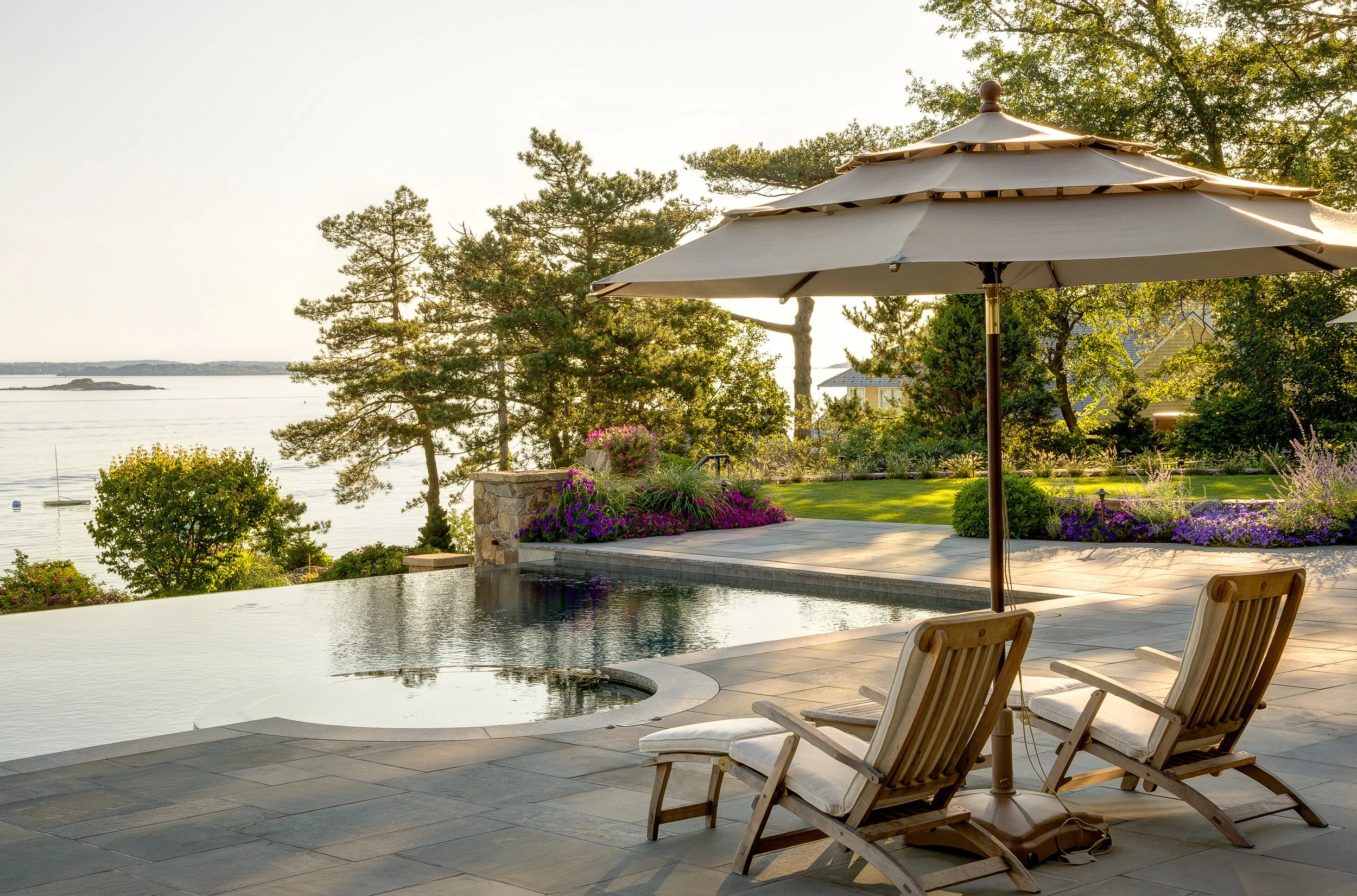 Marblehead Pool Terrace Overlook