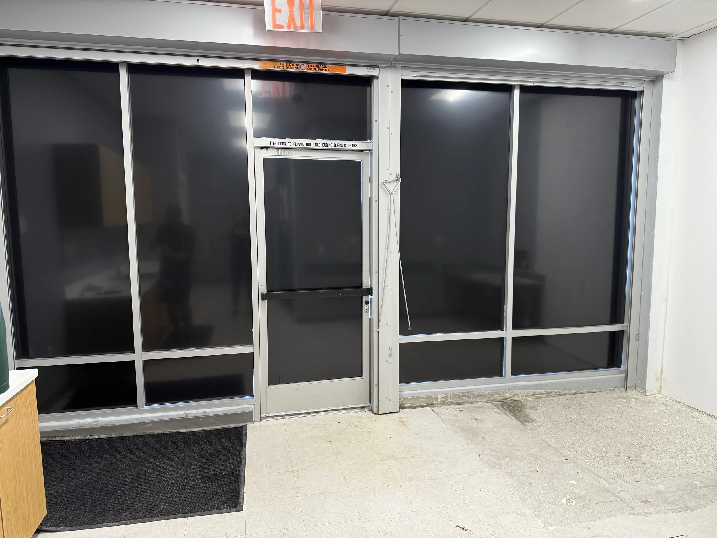 staff room that was tinted by Honest Tint & PPF in Yucaipa Ca