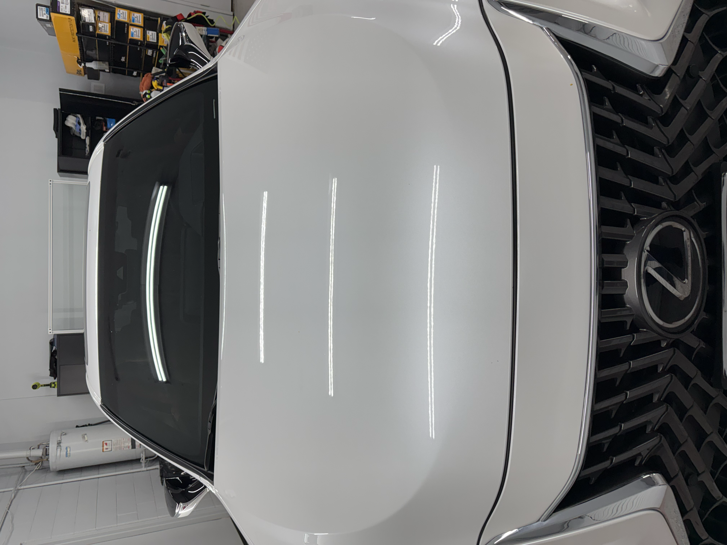 XPEL XR BLACK tint installed on Lexus windshield by Danny Munoz at Honest Tint in Yucaipa CA