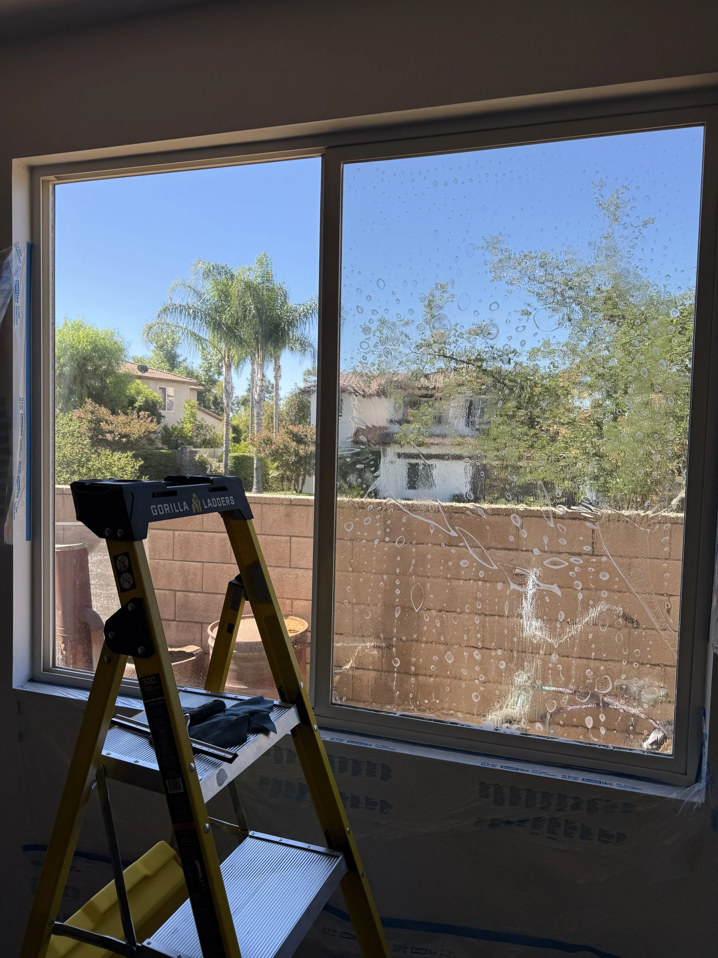 Ceramic window tint installation by Honest Tint & PPF for a home in Yucaipa CA