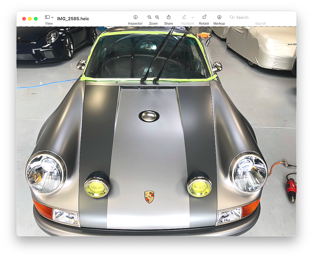 XPEL windshield protection film