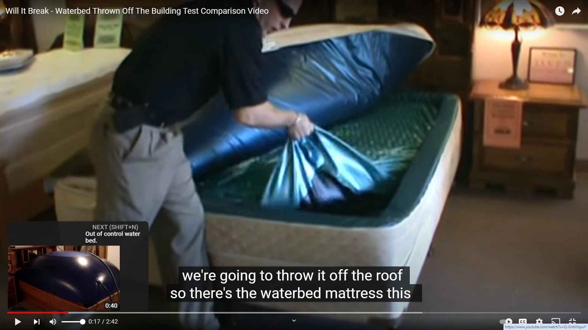 Waterbed Myths & Misconceptions • Will It Break? — sleepinformation