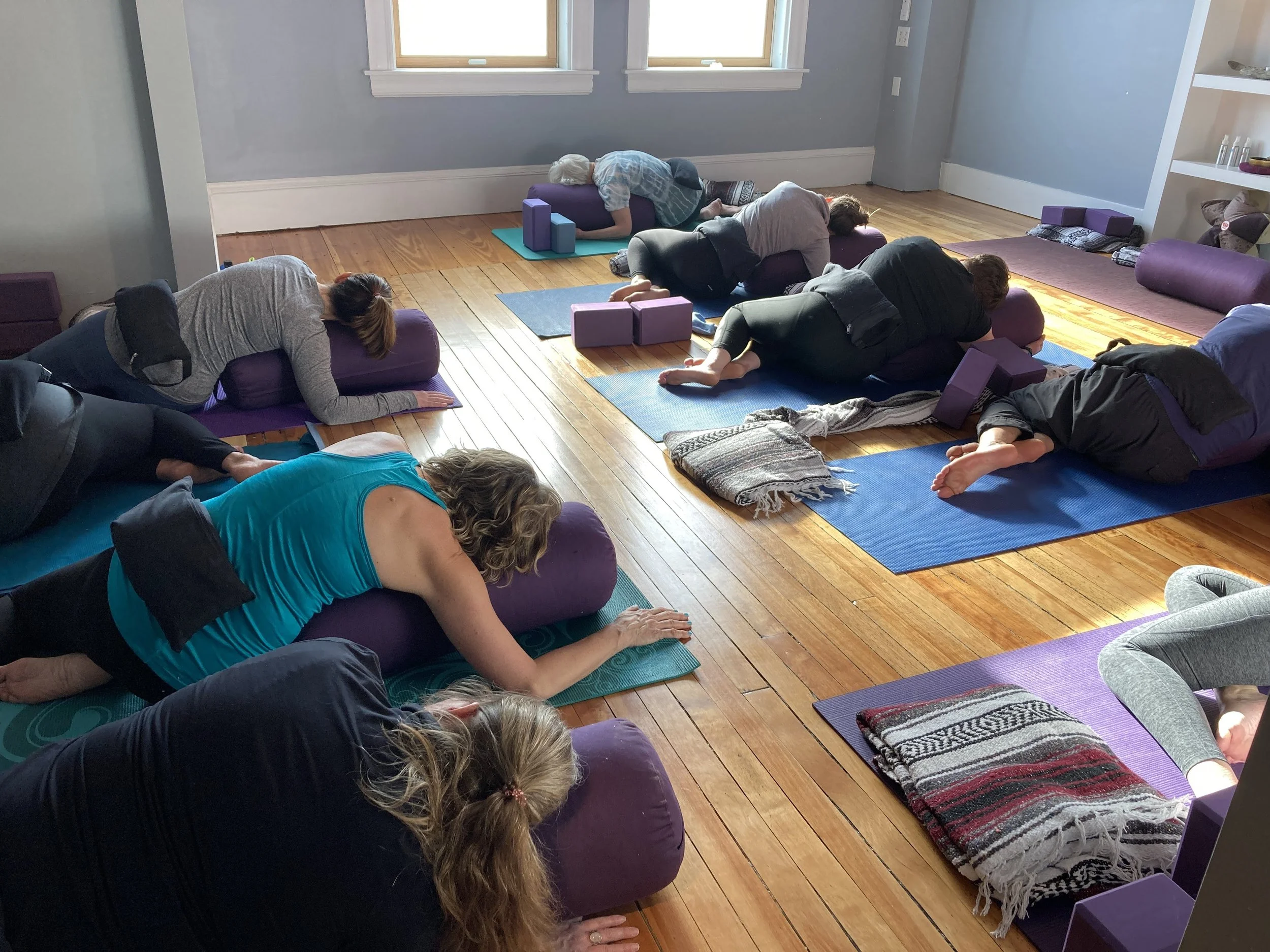 Breathe &amp; Be: Restorative Yoga and Mindfulness Workshop 
