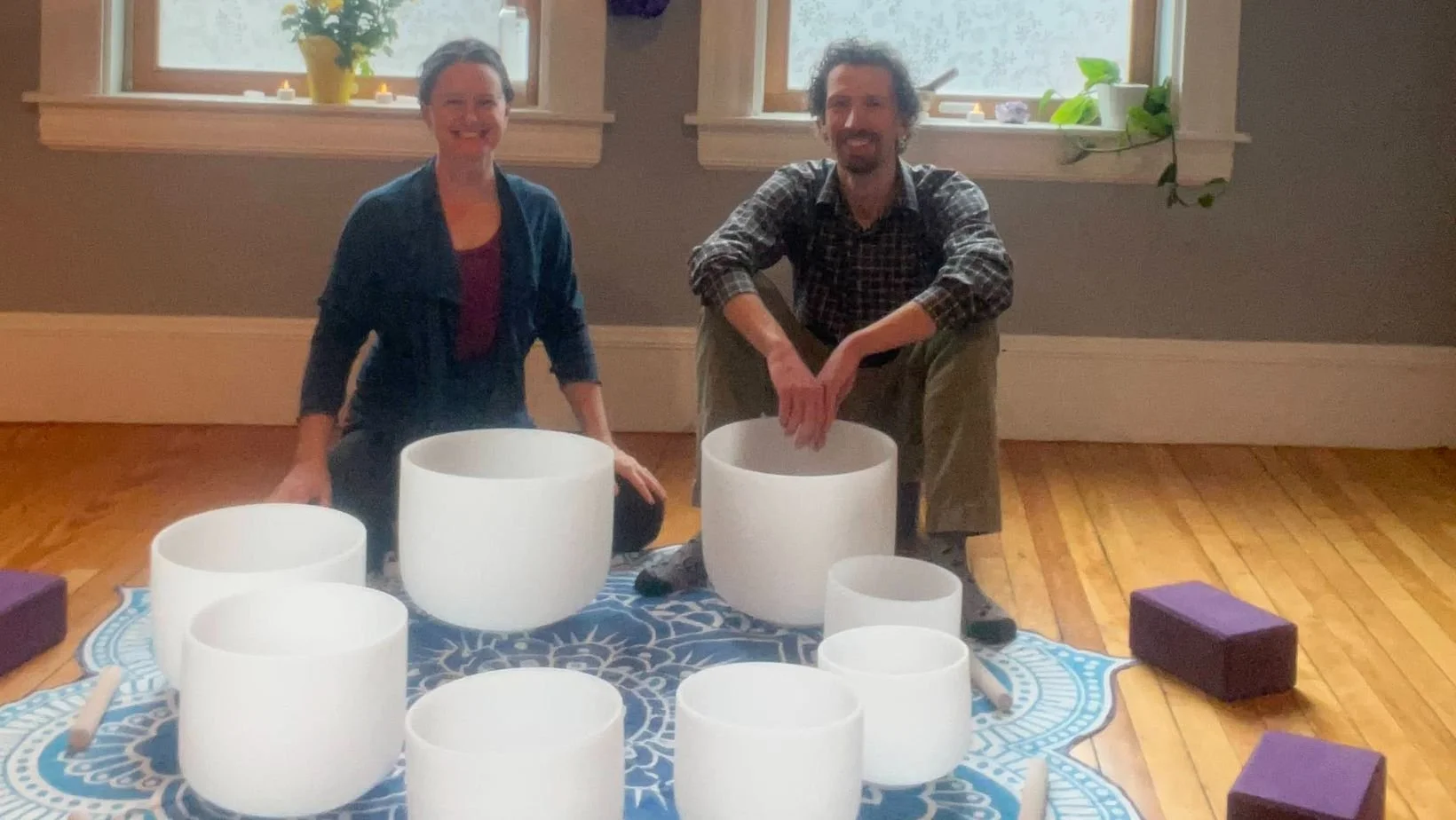 Learn To Play The Crystal Singing Bowls