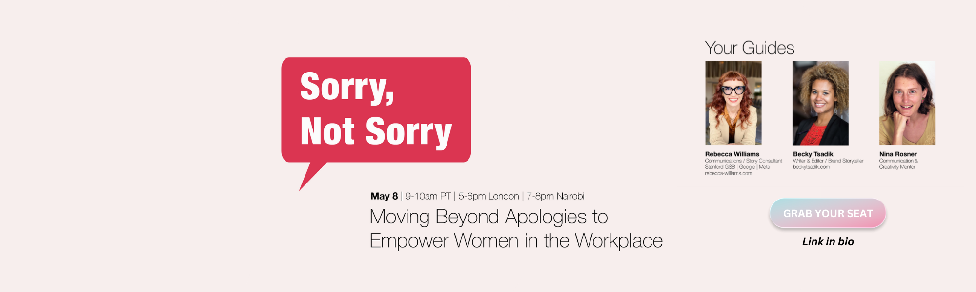 Sorry, Not Sorry: Moving Beyond Apologies to Empower Women in the Workplace