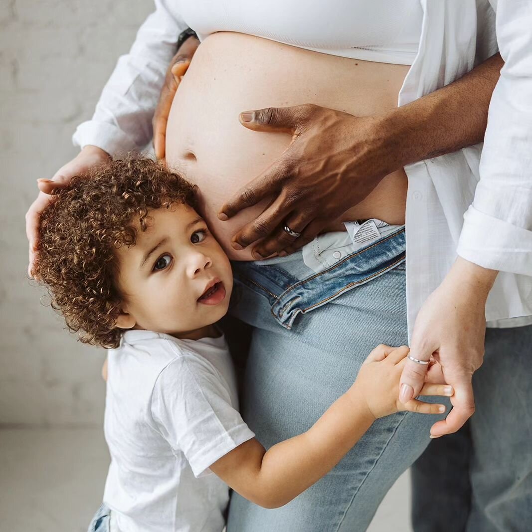 How in the world can 10 images sum up the magic of a single session? They can't. But, here's my best attempt at showing how beautiful and emotional this family maternity studio session was. Can't wait to meet the newest member of this gorgeous family