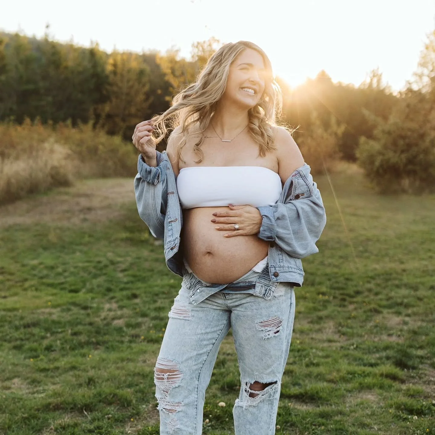 Maternity session, but fun for the whole fam ♡