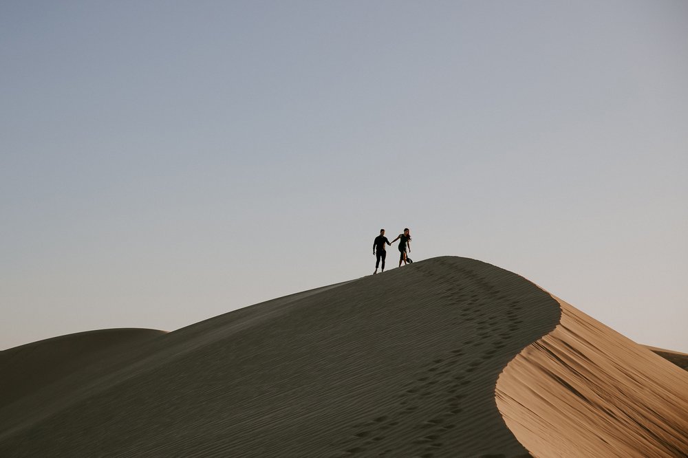 Adventurous Sand Dune Luxury Wedding Engagement Photography 