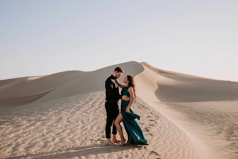 Adventurous Sand Dune Luxury Wedding Engagement Photography