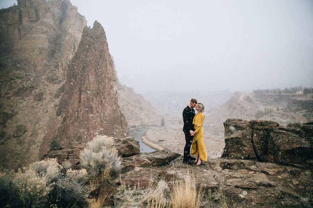 Snow Location Engagement Shoot Guide Luxury Wedding Photography