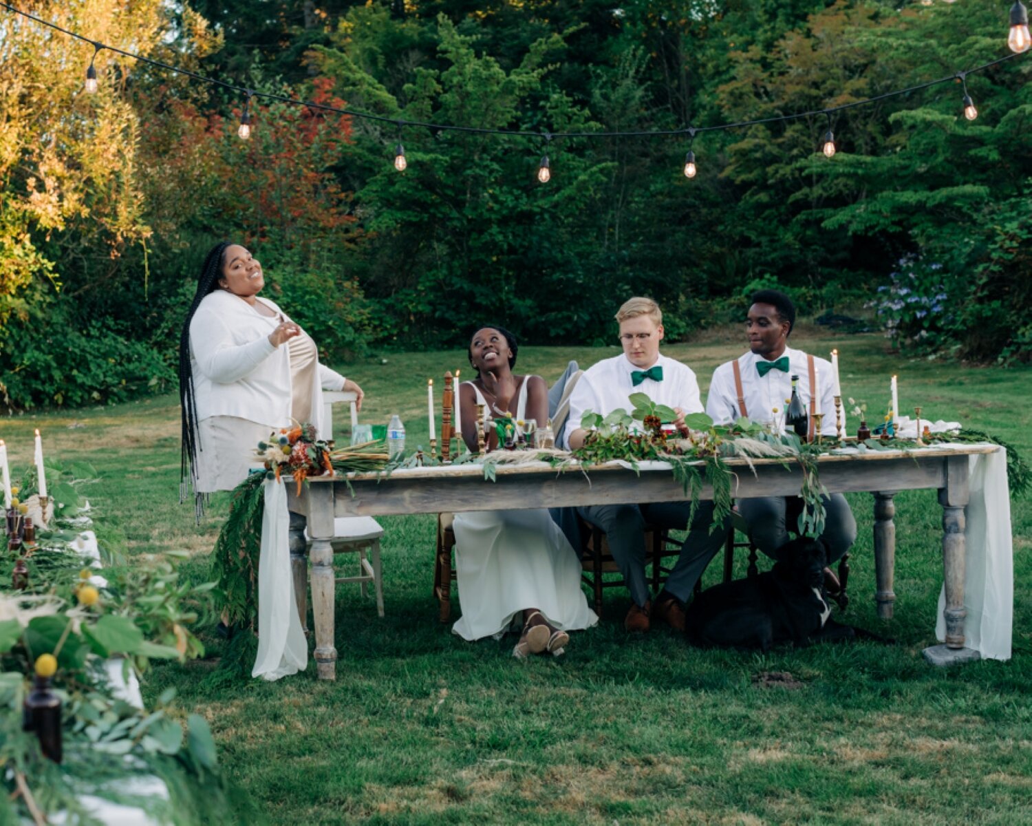 BIPOC Real Wedding Inspiration in Port Townsend in the Pacific Northwest