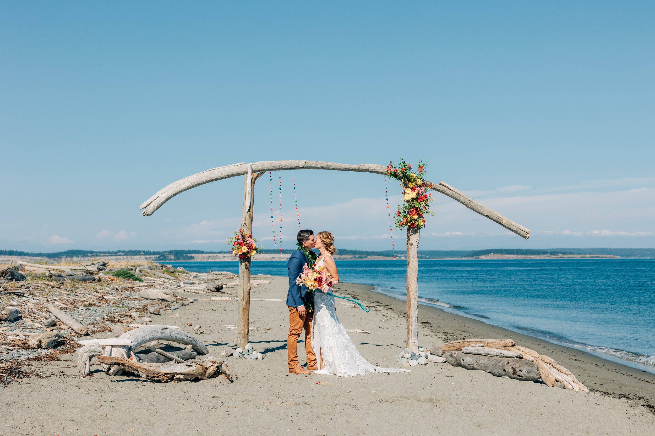 Beach Wedding (Photos by MJ Photography)