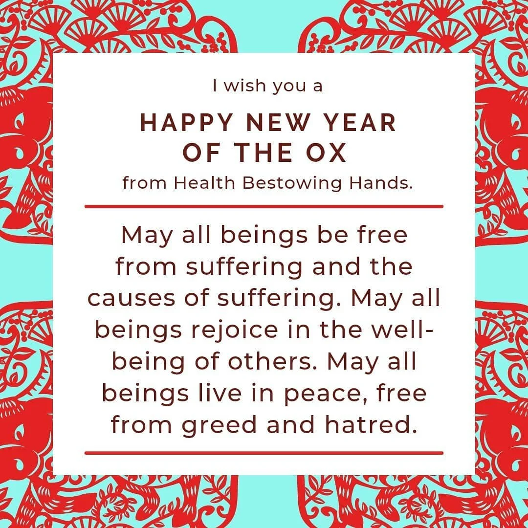 🐂Happy year of the ox from Taiwan ♡
What are prayers without action? 
Spiritual bypassing. 

What can we/do we offer our communities toward these goals?

&quot;May all beings have happiness and the causes of happiness.
May all beings be free from su