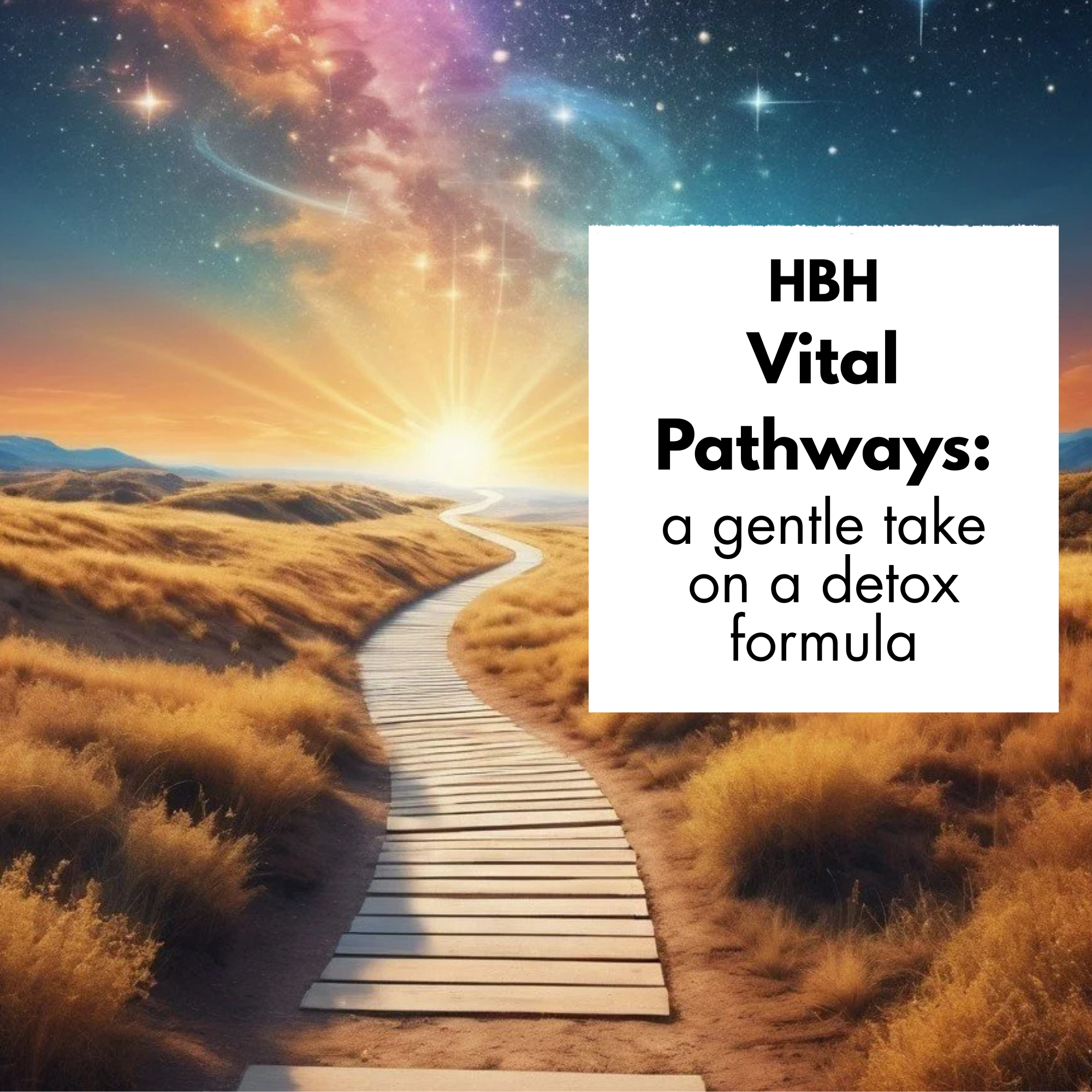 New! HBH Vital Pathways, a gentle detox blend, 50 ml