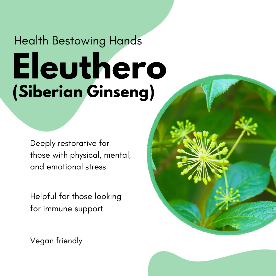 Sale! HBH Siberian Ginseng/Eleuthero alcohol-free extract 50 ml